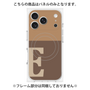 プレミアムパネル with MagSafe［ オリジナル - initial two tone - E brown ］