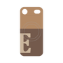 プレミアムパネル with MagSafe［ オリジナル - initial two tone - E brown ］