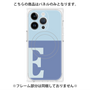 プレミアムパネル with MagSafe［ オリジナル - initial two tone - E blue ］