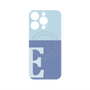 プレミアムパネル with MagSafe［ オリジナル - initial two tone - E blue ］