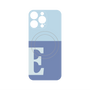 プレミアムパネル with MagSafe［ オリジナル - initial two tone - E blue ］