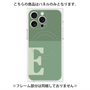 プレミアムパネル with MagSafe［ オリジナル - initial two tone - E green ］