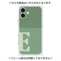 プレミアムパネル with MagSafe［ オリジナル - initial two tone - E green ］