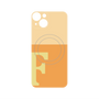 プレミアムパネル with MagSafe［ オリジナル - initial two tone - F orange ］