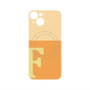 プレミアムパネル with MagSafe［ オリジナル - initial two tone - F orange ］