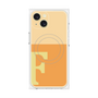 プレミアムパネル with MagSafe［ オリジナル - initial two tone - F orange ］