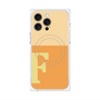 プレミアムパネル with MagSafe［ オリジナル - initial two tone - F orange ］