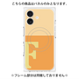 プレミアムパネル with MagSafe［ オリジナル - initial two tone - F orange ］