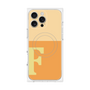 プレミアムパネル with MagSafe［ オリジナル - initial two tone - F orange ］
