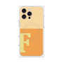 プレミアムパネル with MagSafe［ オリジナル - initial two tone - F orange ］