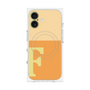 プレミアムパネル with MagSafe［ オリジナル - initial two tone - F orange ］