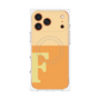 プレミアムパネル with MagSafe［ オリジナル - initial two tone - F orange ］