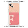 プレミアムパネル with MagSafe［ オリジナル - initial two tone - F pink ］