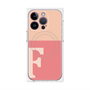 プレミアムパネル with MagSafe［ オリジナル - initial two tone - F pink ］
