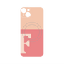 プレミアムパネル with MagSafe［ オリジナル - initial two tone - F pink ］