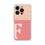 プレミアムパネル with MagSafe［ オリジナル - initial two tone - F pink ］