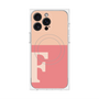 プレミアムパネル with MagSafe［ オリジナル - initial two tone - F pink ］
