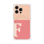 プレミアムパネル with MagSafe［ オリジナル - initial two tone - F pink ］
