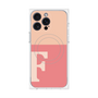 プレミアムパネル with MagSafe［ オリジナル - initial two tone - F pink ］