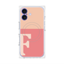 プレミアムパネル with MagSafe［ オリジナル - initial two tone - F pink ］