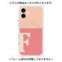 プレミアムパネル with MagSafe［ オリジナル - initial two tone - F pink ］