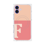 プレミアムパネル with MagSafe［ オリジナル - initial two tone - F pink ］