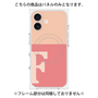 プレミアムパネル with MagSafe［ オリジナル - initial two tone - F pink ］