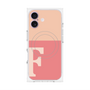プレミアムパネル with MagSafe［ オリジナル - initial two tone - F pink ］