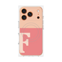 プレミアムパネル with MagSafe［ オリジナル - initial two tone - F pink ］