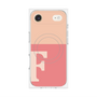プレミアムパネル with MagSafe［ オリジナル - initial two tone - F pink ］