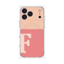 プレミアムパネル with MagSafe［ オリジナル - initial two tone - F pink ］