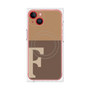 プレミアムパネル with MagSafe［ オリジナル - initial two tone - F brown ］