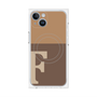 プレミアムパネル with MagSafe［ オリジナル - initial two tone - F brown ］