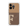 プレミアムパネル with MagSafe［ オリジナル - initial two tone - F brown ］