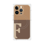 プレミアムパネル with MagSafe［ オリジナル - initial two tone - F brown ］