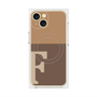 プレミアムパネル with MagSafe［ オリジナル - initial two tone - F brown ］