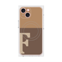 プレミアムパネル with MagSafe［ オリジナル - initial two tone - F brown ］