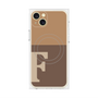 プレミアムパネル with MagSafe［ オリジナル - initial two tone - F brown ］