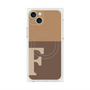 プレミアムパネル with MagSafe［ オリジナル - initial two tone - F brown ］
