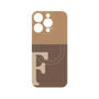 プレミアムパネル with MagSafe［ オリジナル - initial two tone - F brown ］