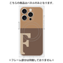 プレミアムパネル with MagSafe［ オリジナル - initial two tone - F brown ］