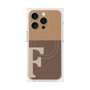 プレミアムパネル with MagSafe［ オリジナル - initial two tone - F brown ］