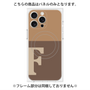 プレミアムパネル with MagSafe［ オリジナル - initial two tone - F brown ］