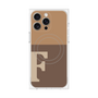 プレミアムパネル with MagSafe［ オリジナル - initial two tone - F brown ］