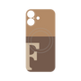 プレミアムパネル with MagSafe［ オリジナル - initial two tone - F brown ］