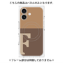 プレミアムパネル with MagSafe［ オリジナル - initial two tone - F brown ］