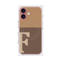 プレミアムパネル with MagSafe［ オリジナル - initial two tone - F brown ］
