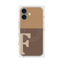 プレミアムパネル with MagSafe［ オリジナル - initial two tone - F brown ］