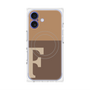 プレミアムパネル with MagSafe［ オリジナル - initial two tone - F brown ］