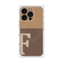 プレミアムパネル with MagSafe［ オリジナル - initial two tone - F brown ］